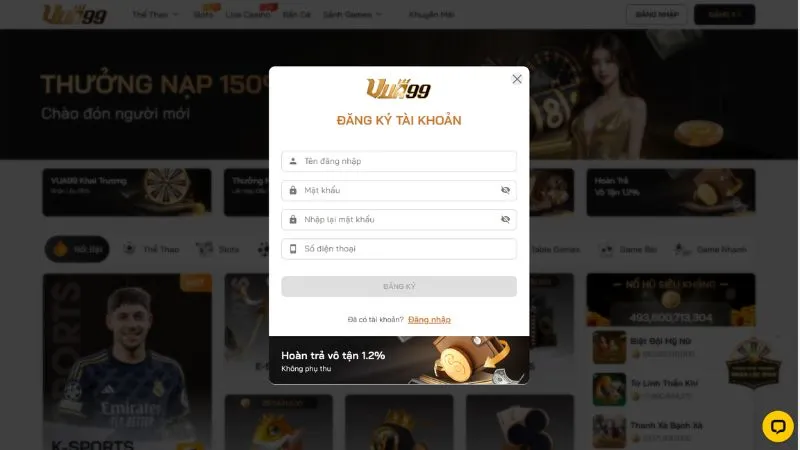 Hướng dẫn đăng ký tài khoản