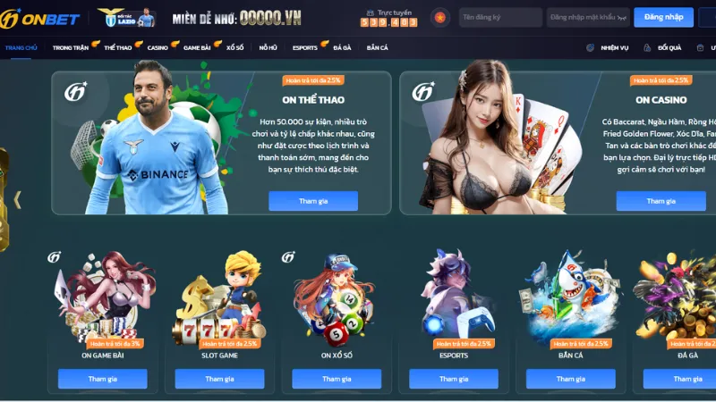 Những danh mục game giải trí đa dạng và hấp dẫn được nhà cái giới thiệu